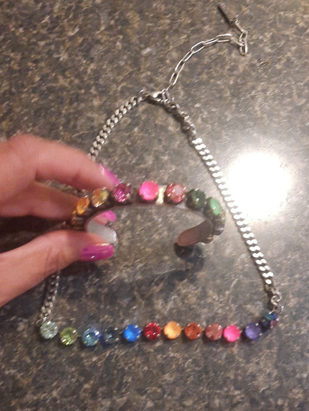 TOVA Necklace And Bracelet Set